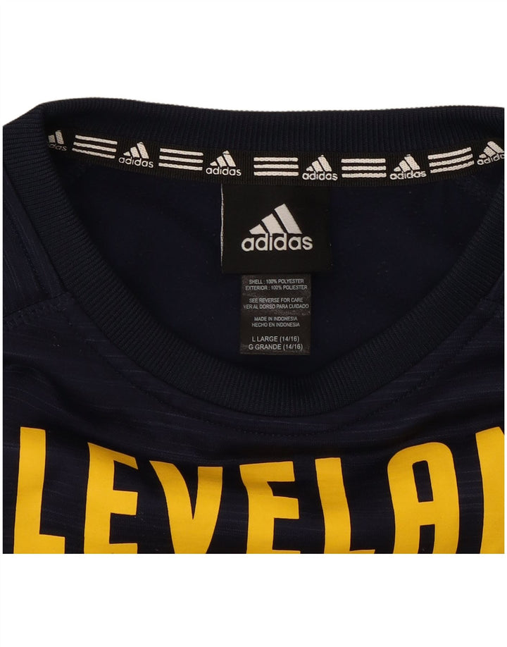 Adidas trenirka za dječake 14-15 godina velika tamnoplava