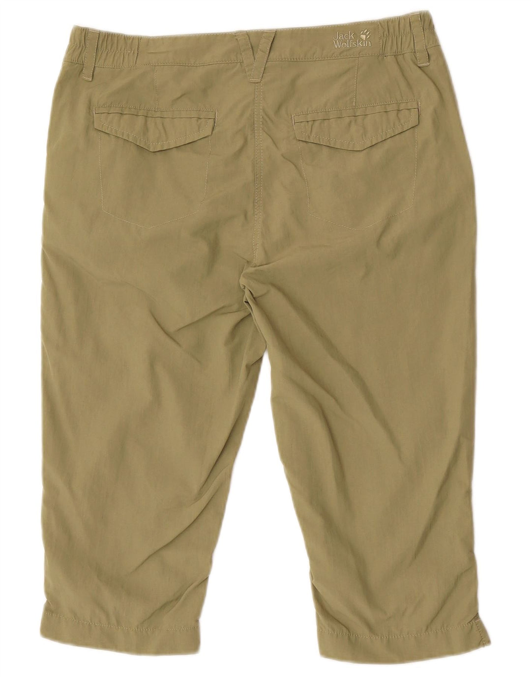 Jack Wolfskin ženske bermude UK 10 male W32 kaki poliamid
