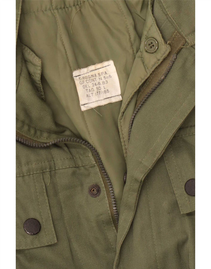 Vintage muška parka jakna IT 50 Large kaki