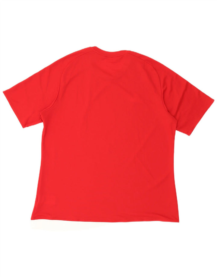 Adidas muška majica Climalite Top XL crveni poliester