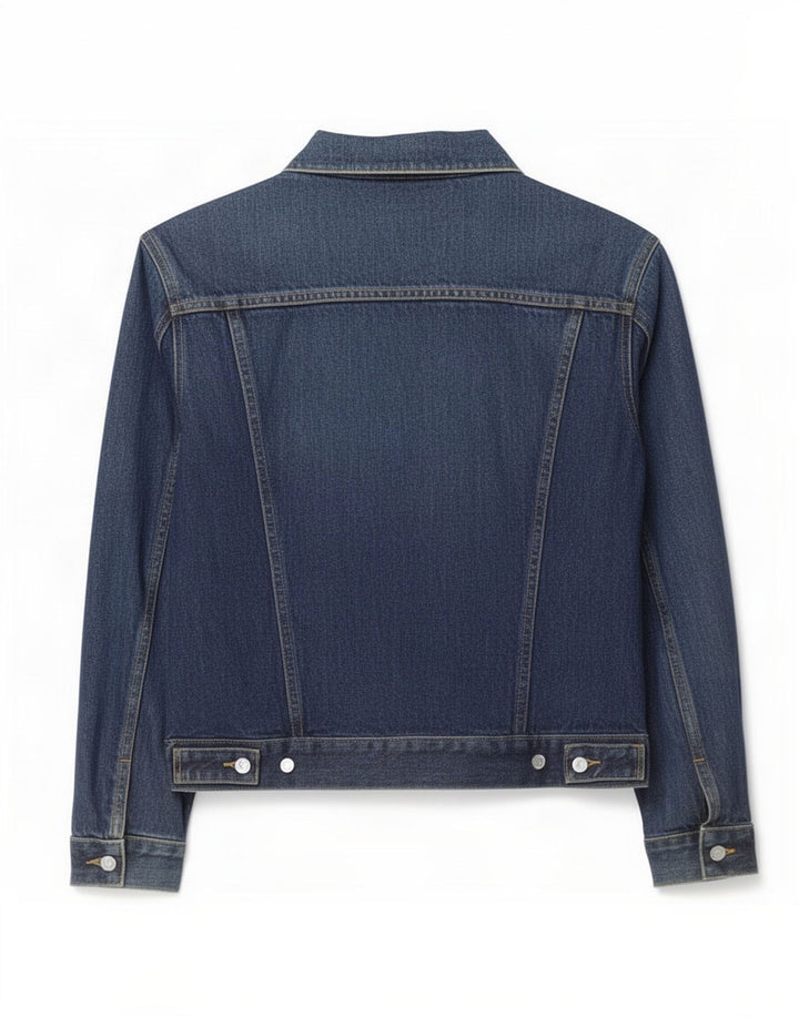 Diesel ženska traper jakna UK 14 Large Blue Cotton