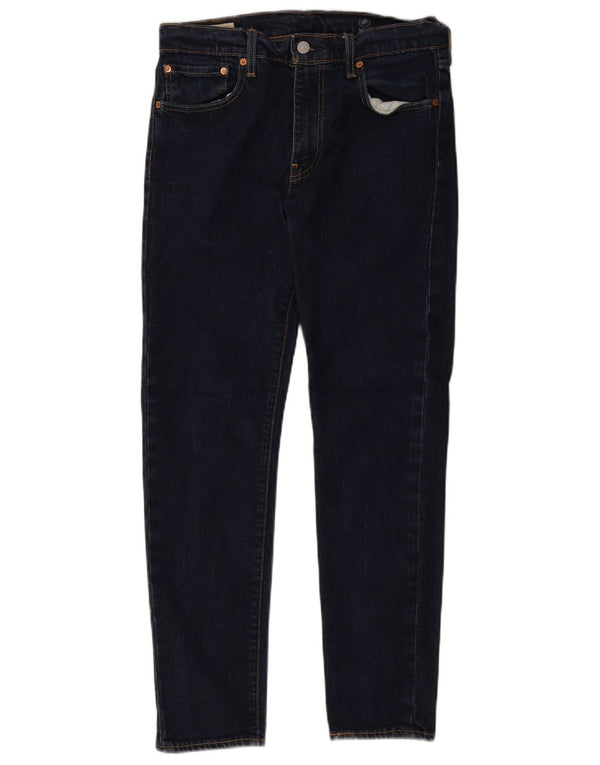 Levi's muške 512 uske traperice sa suženim krojem 33 L32 tamnoplavi pamuk
