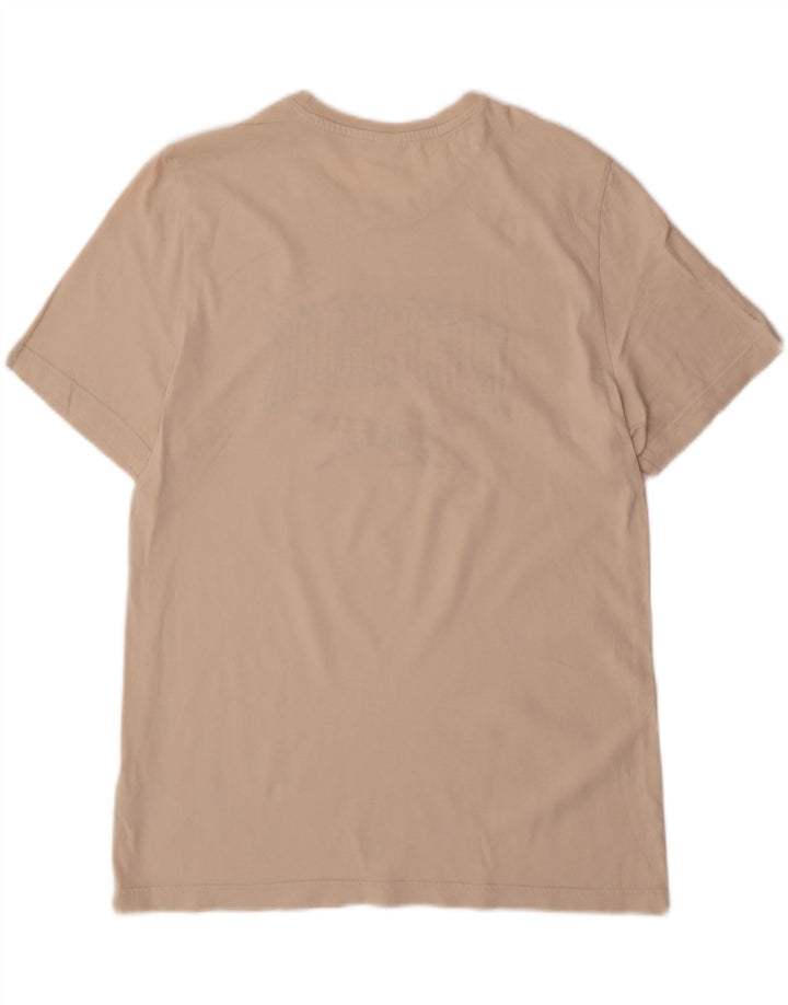 Reebok muška majica kratkih rukava srednje veličine, bež pamuk