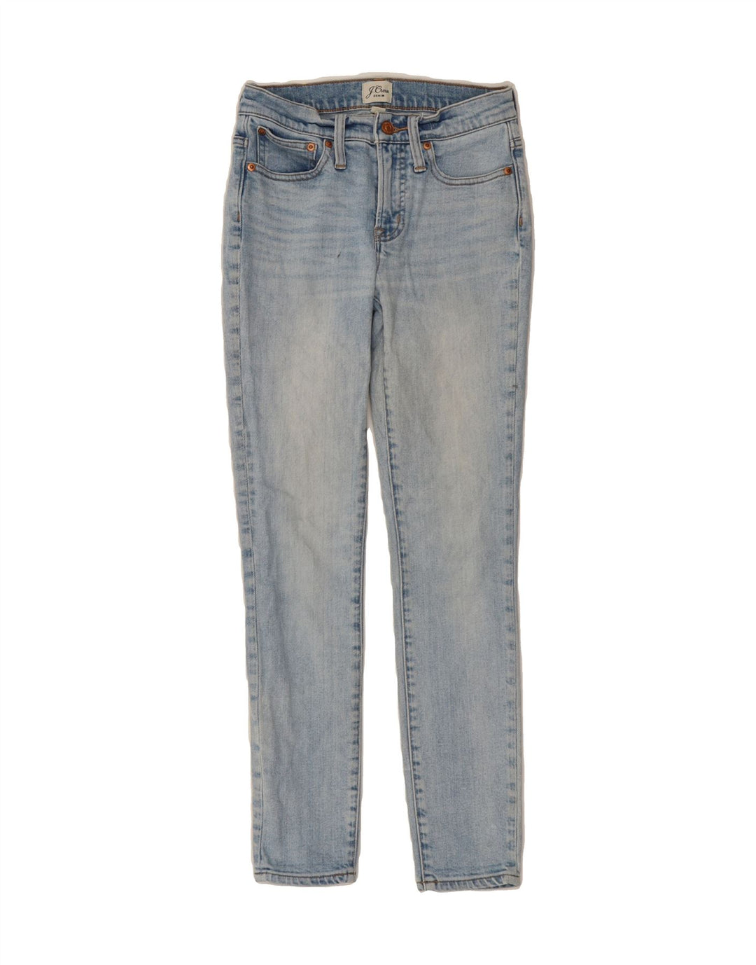 J. CREW Womens Slim Jeans W24 L28 Blue Cotton Vintage J. Crew and Second-Hand J. Crew from Messina Hembry 