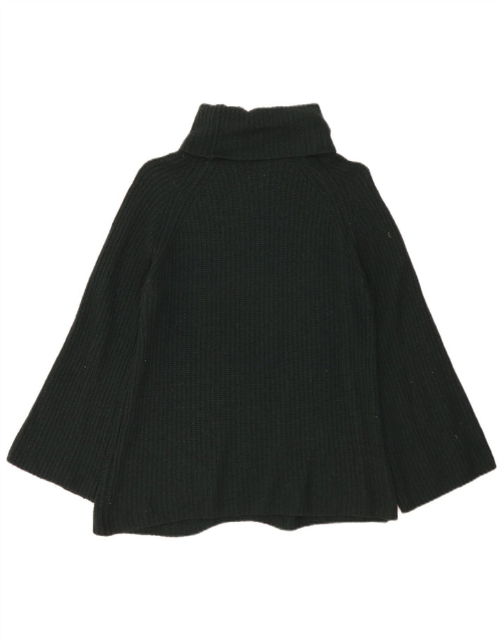 Massimo Dutti ženski pulover s rol izrezom UK 10 Mala zelena vunena