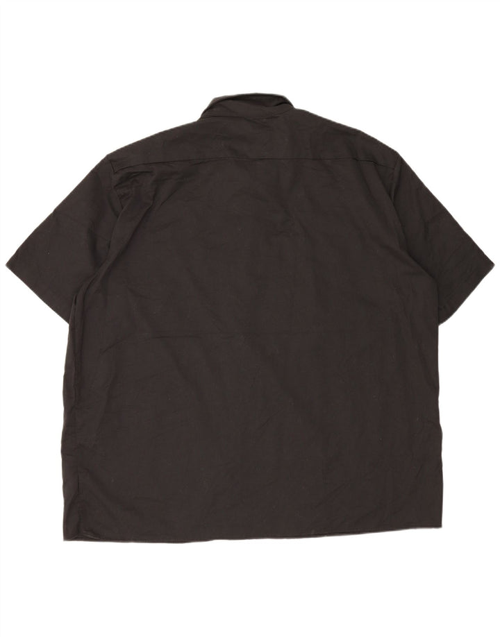 Dickies muška košulja kratkih rukava 2XL crni poliester