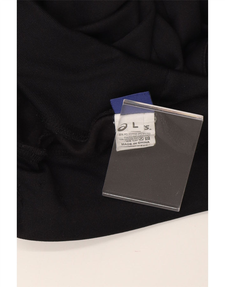 ASICS Ženska trenirka Hlače Joggers UK 14 Veliki crni poliester