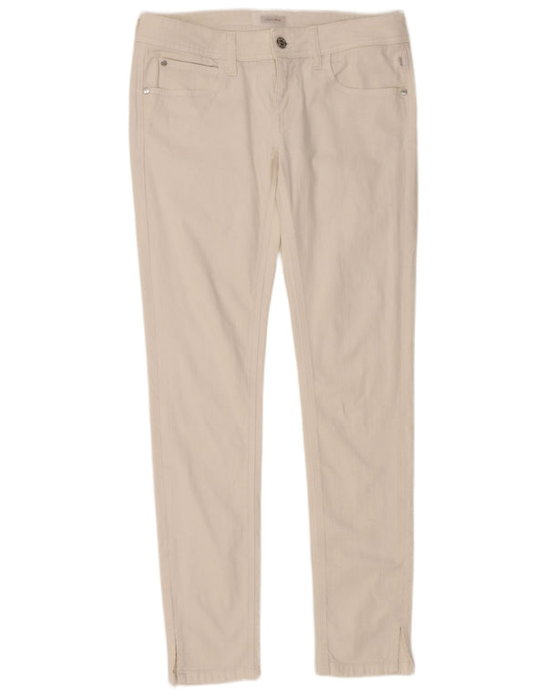 MELTIN' POT Ženske uske traperice W29 L32 Bijeli pamuk