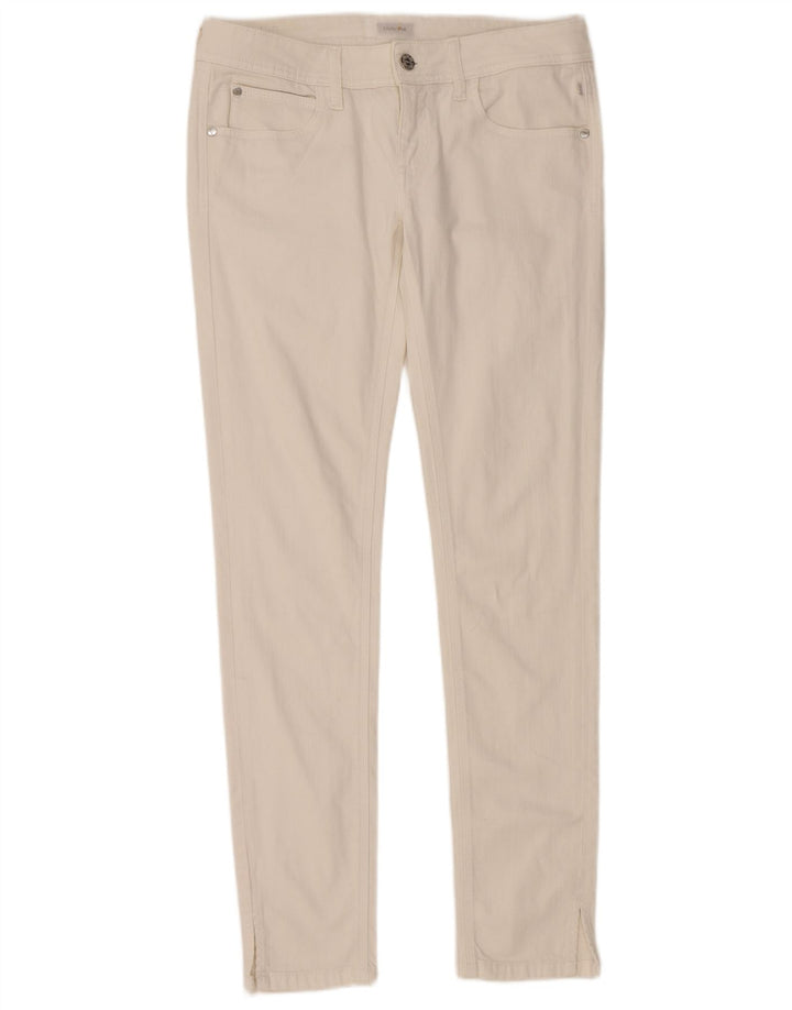 MELTIN' POT Ženske uske traperice W29 L32 Bijeli pamuk