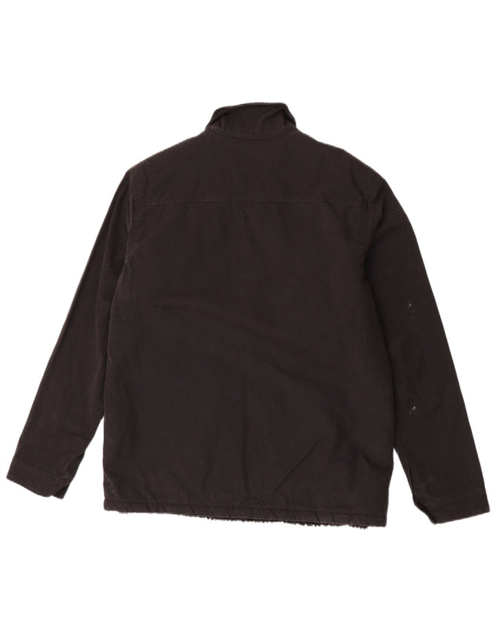 Superdry Mens Sherpa Utility Jacket UK 36 Mala crna pamuk