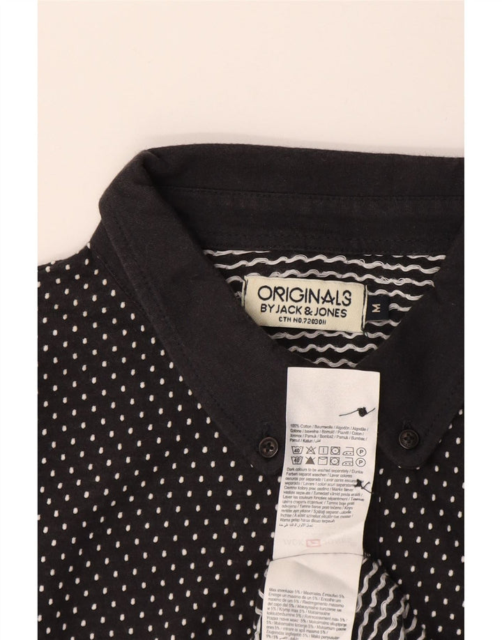 Jack & Jones muška polo majica Srednje tamnoplavi pamuk na točkice