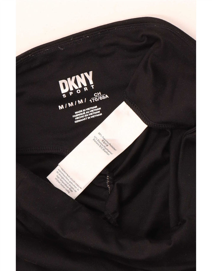 Dkny ženske tajice UK 14 Srednji crni poliester