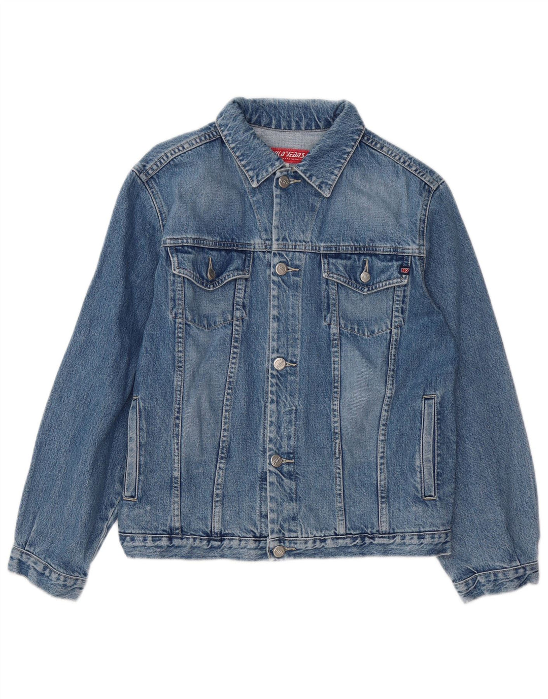 Wild Jeans Ženska traper jakna UK 18 XL plavi pamuk