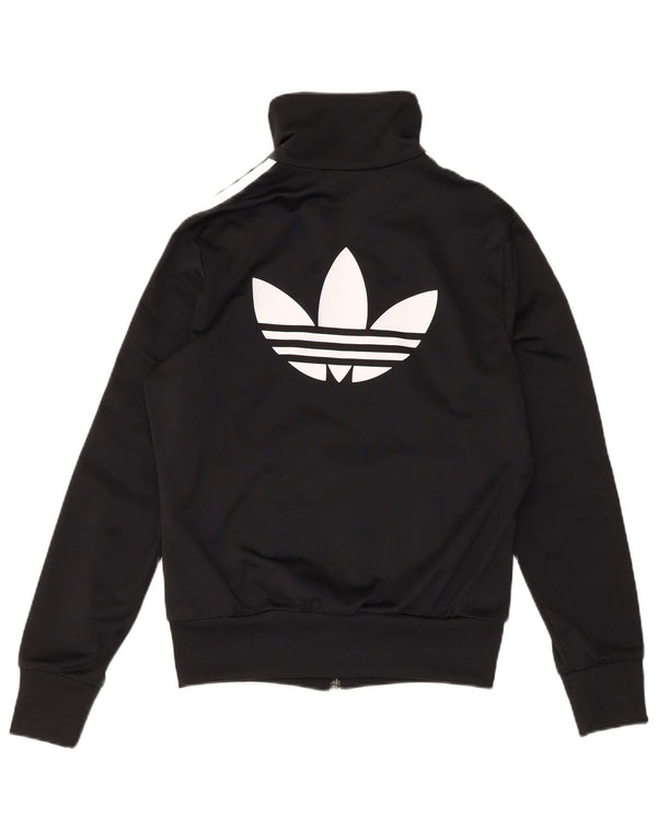 Adidas ženska gornja jakna s grafičkim motivima UK 14 srednje crna sportska