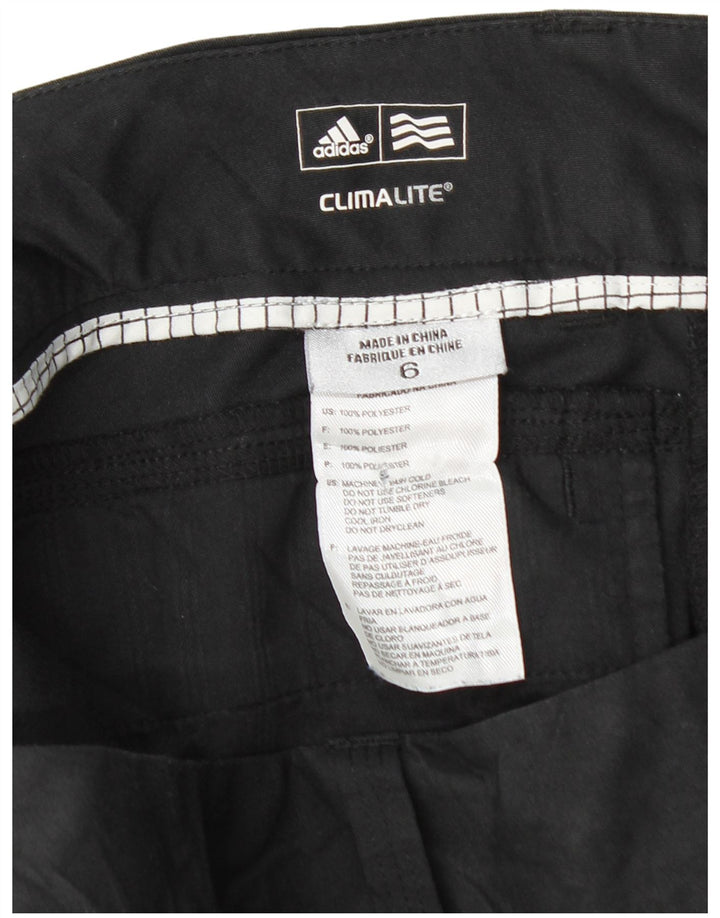ADIDAS ženske kratke hlače Climalite Chino UK 6 XS W30 crni poliester