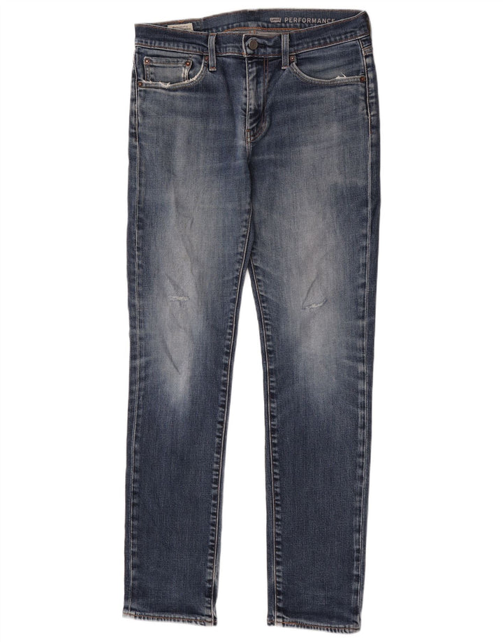 Levi's ženske 511 uske traperice W32 L34 plavi pamuk