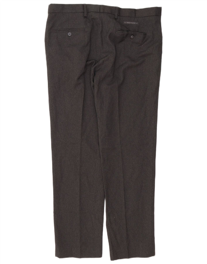 Marks & Spencer muške chino hlače kroja W36 L31 sivi poliester