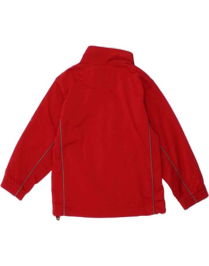 CHAMPION Boys Graphic Tracksuit Top Jacket 3-4 Years Red Polyester Vintage Champion and Second-Hand Champion from Messina Hembry 