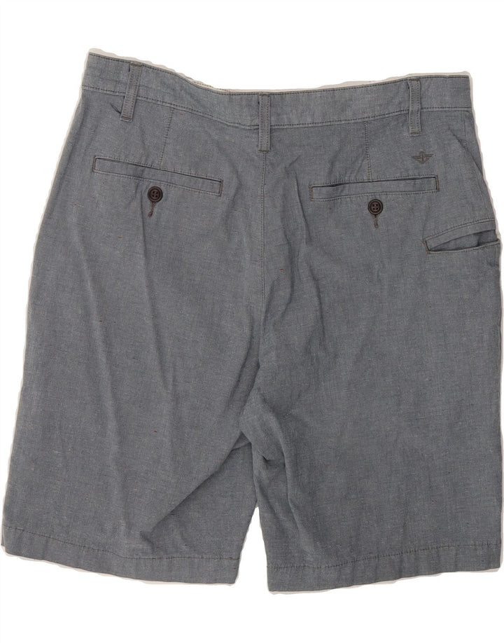 DOCKERS Mens Chino Shorts W32 Medium Blue Cotton Vintage Dockers and Second-Hand Dockers from Messina Hembry 