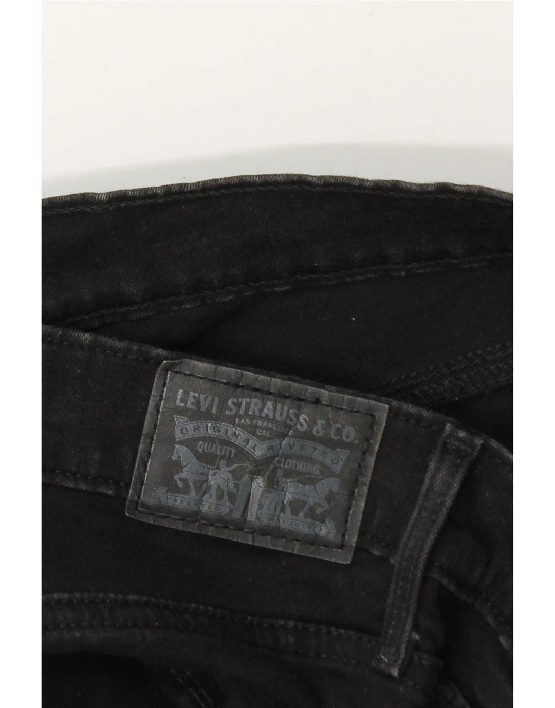 Levi's muške uske traperice W34 L34 crne