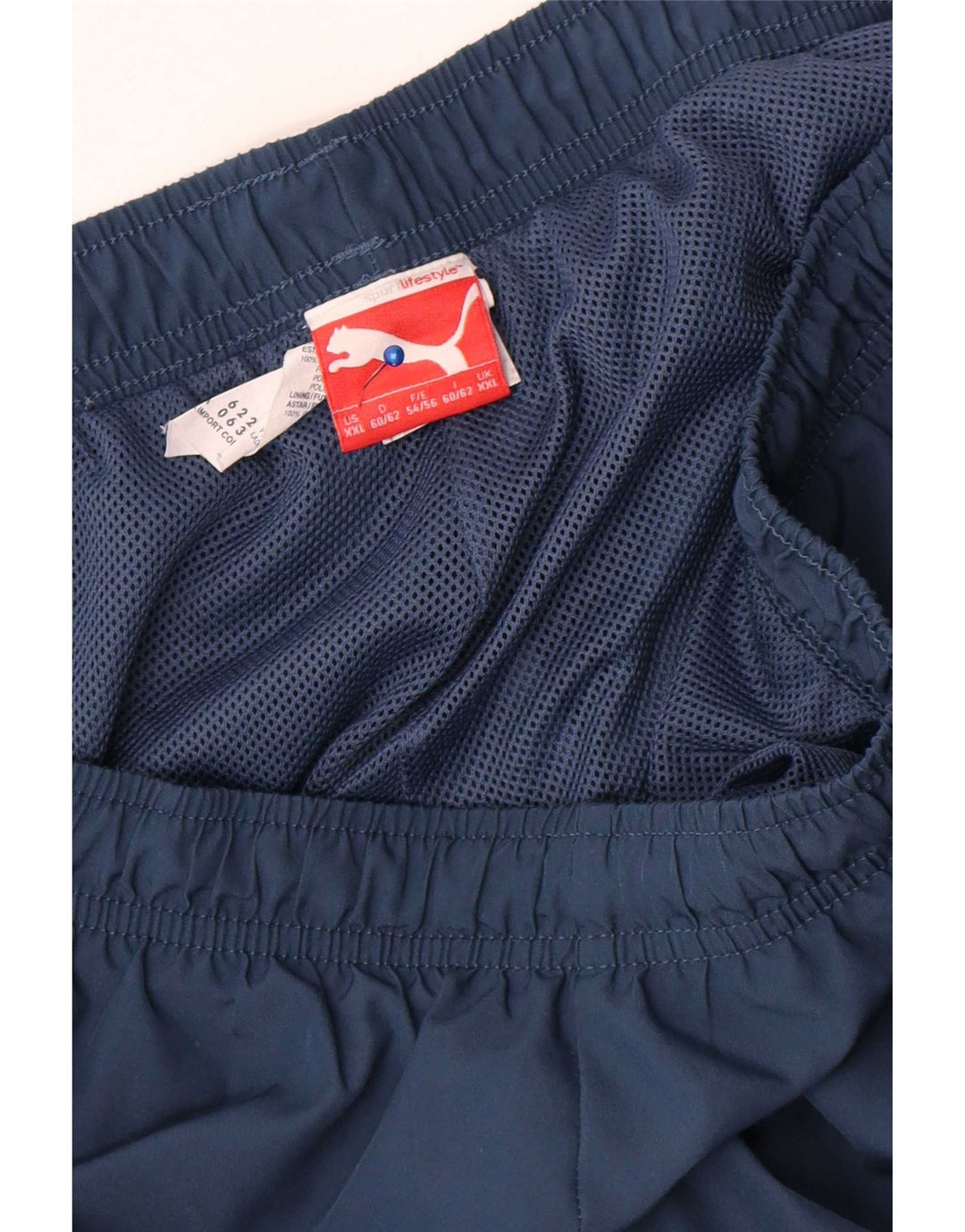 Puma muške Graphic Capri trenirke 2XL mornarsko plave poliesterske hlače