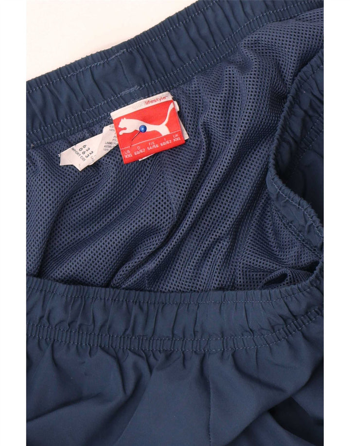 Puma muške Graphic Capri trenirke 2XL mornarsko plave poliesterske hlače