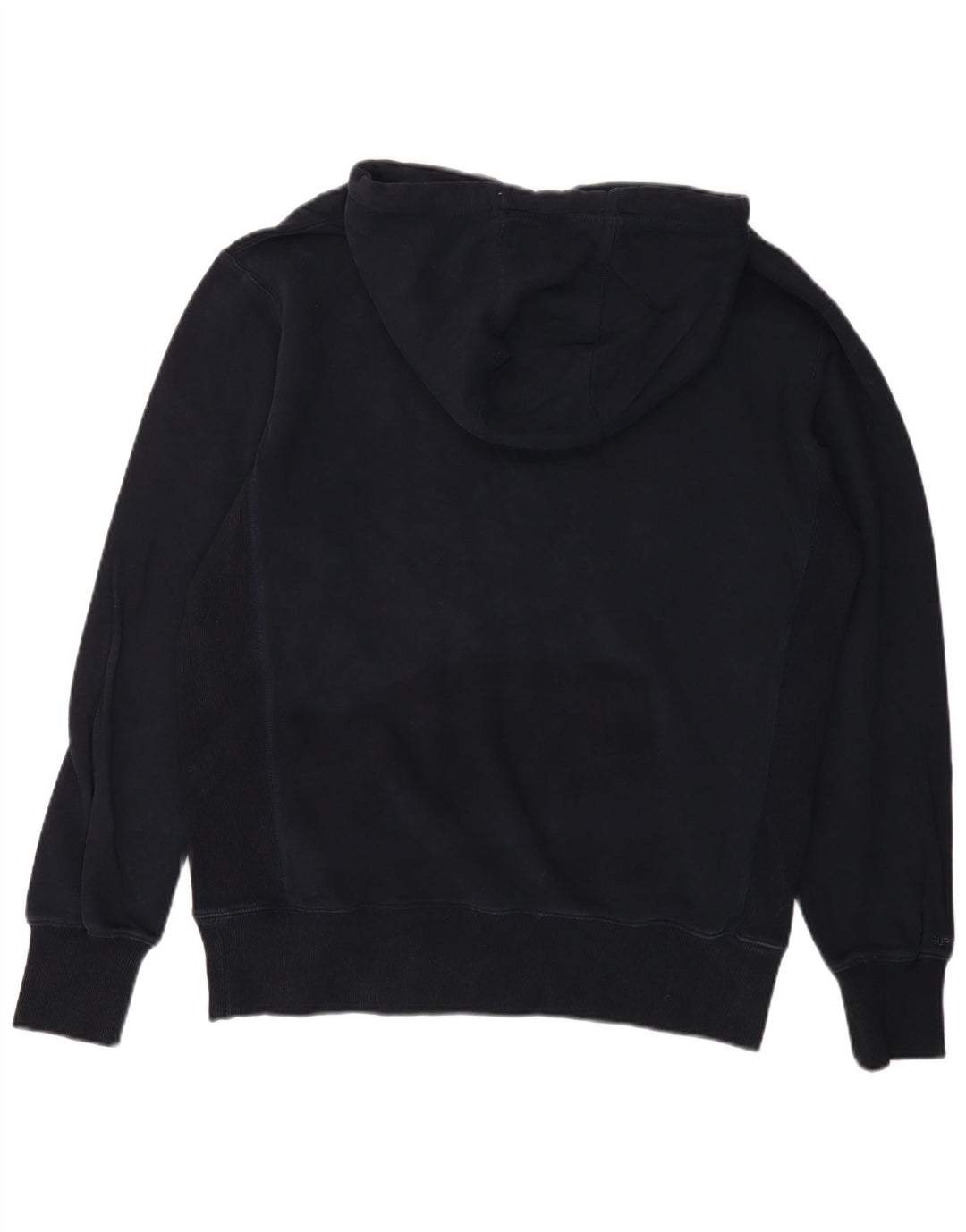 SUPERDRY muški džemper s kapuljačom Veliki tamnoplavi pamuk