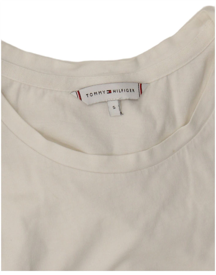 Tommy Hilfiger Ženska majica kratkih rukava UK 8 Small White
