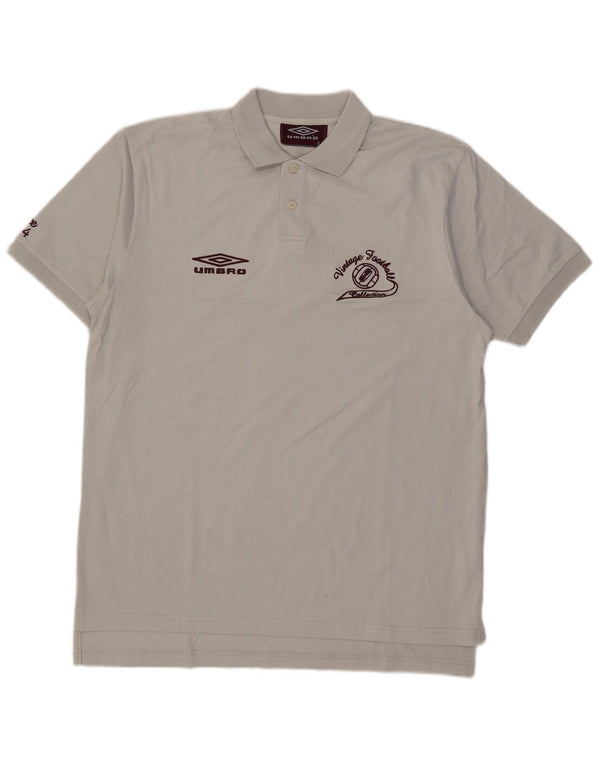 Umbro muška grafička polo majica XL sivi pamuk