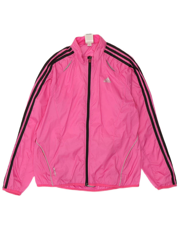 Adidas ženska gornja jakna za trenirku UK 14 Large Pink Nylon