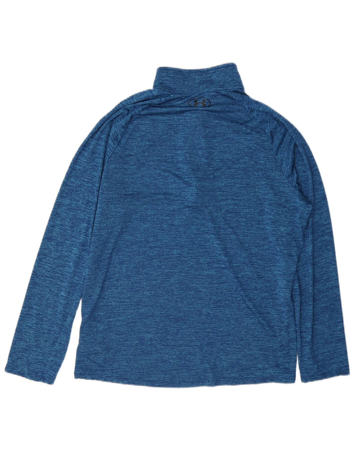 Under Armour muška majica s izrezom i velikim plavim flekama