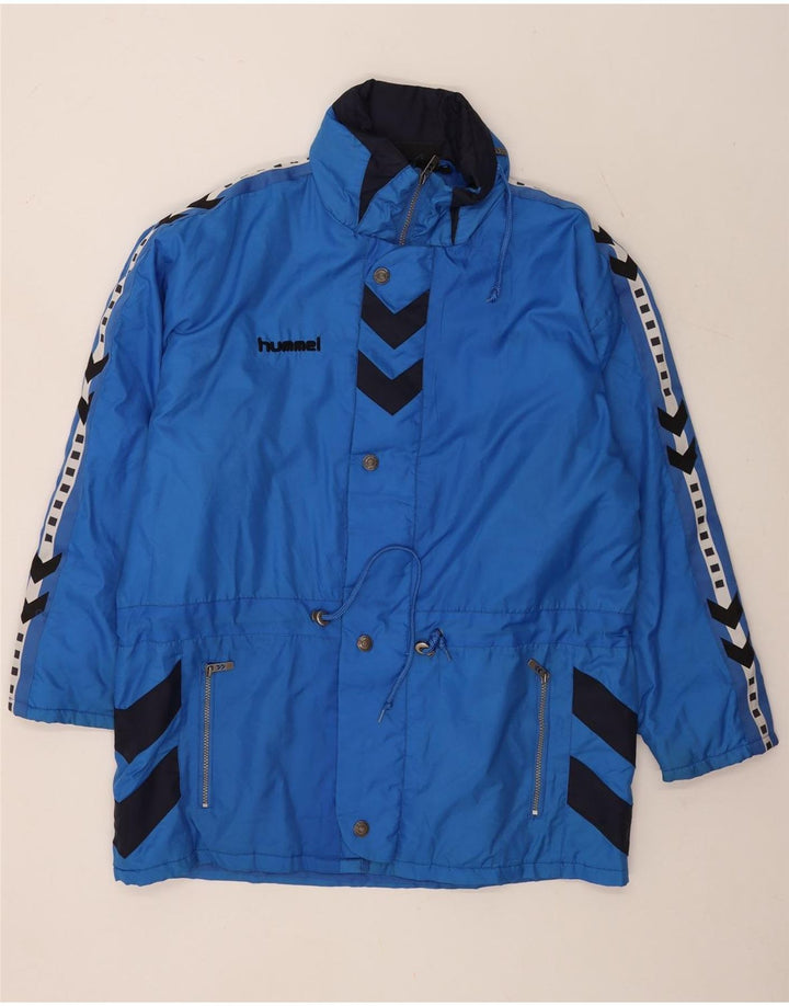 Muška vjetrovka Hummel Loose Fit Graphic vjetrovka UK 38 srednje plava