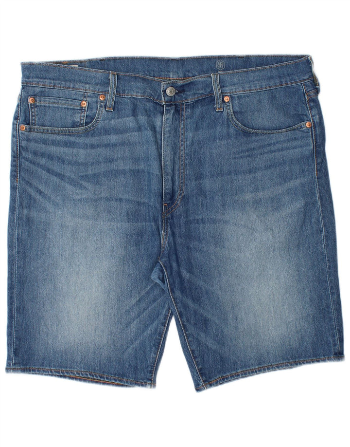 Levi's muške 405 traper kratke hlače W38 XL plavi pamuk