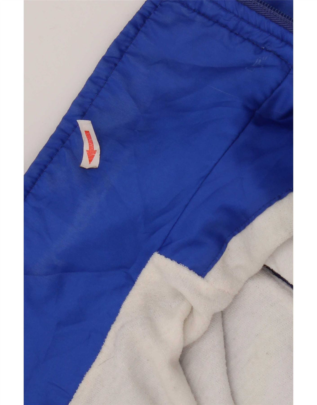 Vintage muška trenirka Gornja jakna XL plavi geometrijski poliester