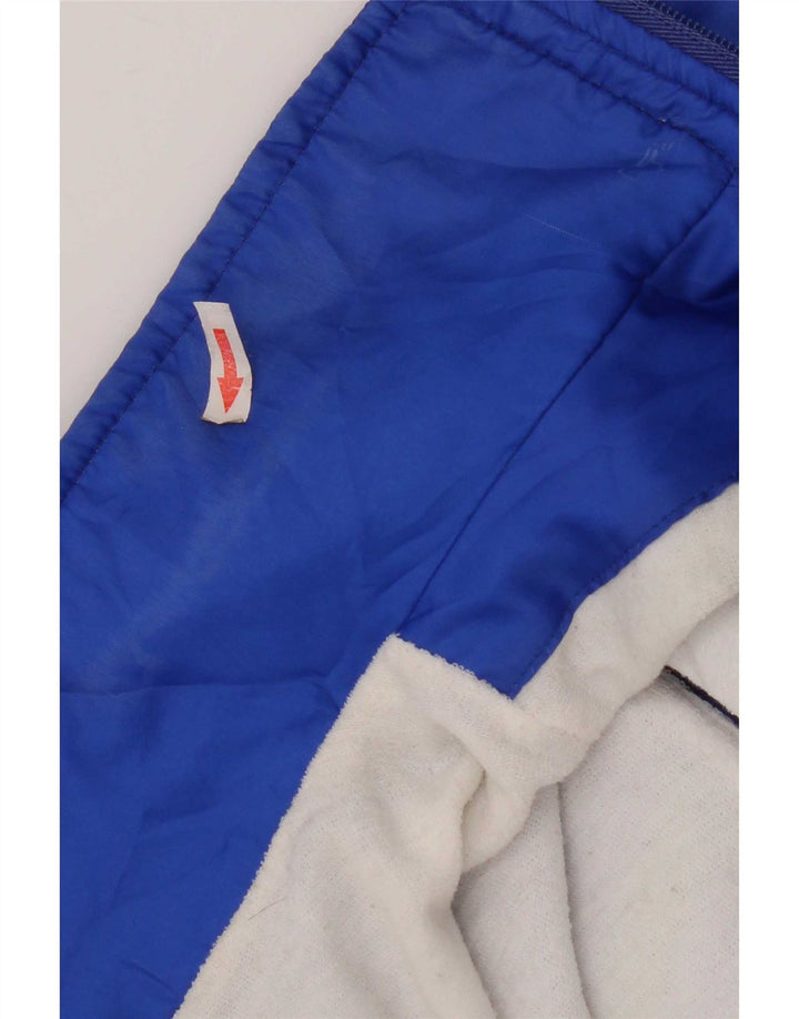 Vintage muška trenirka Gornja jakna XL plavi geometrijski poliester