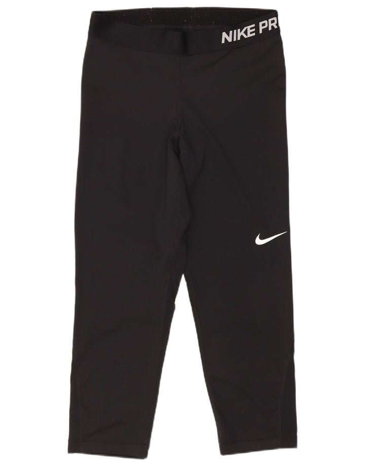 Nike ženske Graphic Capri tajice srednje W26 L21 crne
