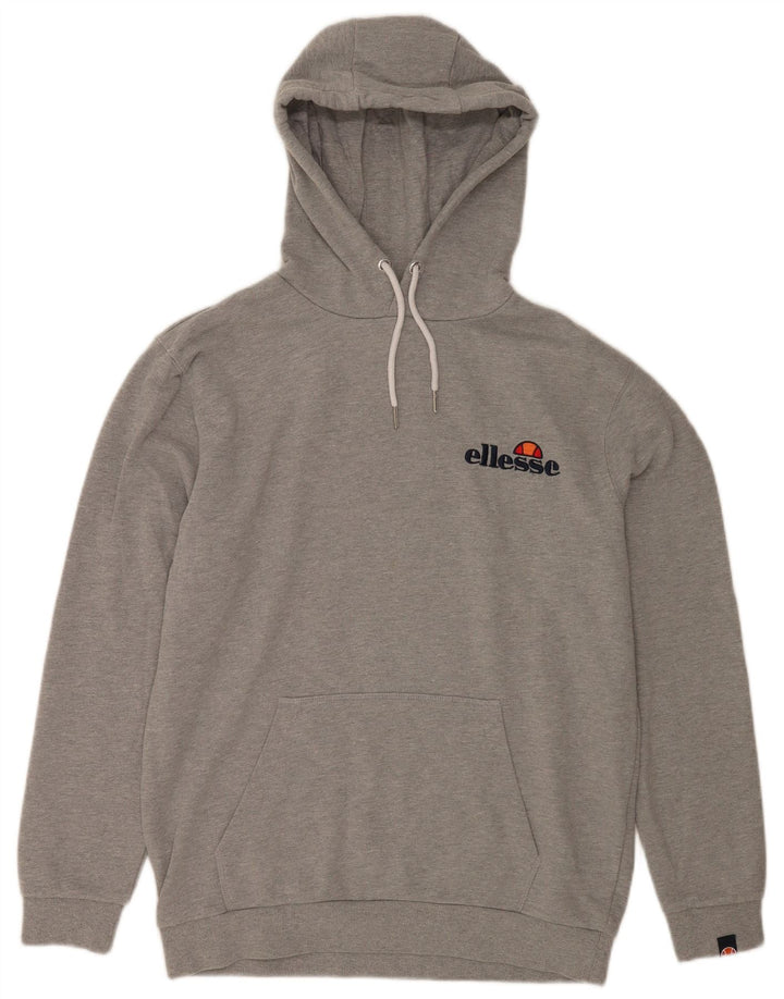 Ellesse muška majica s kapuljačom Veliki sivi pamuk