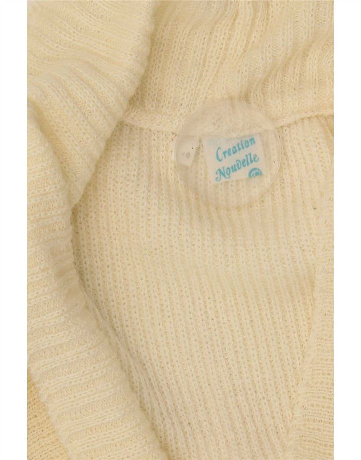 Creation Preveliki ženski kardigan pulover IT 40 Small Off White Akril