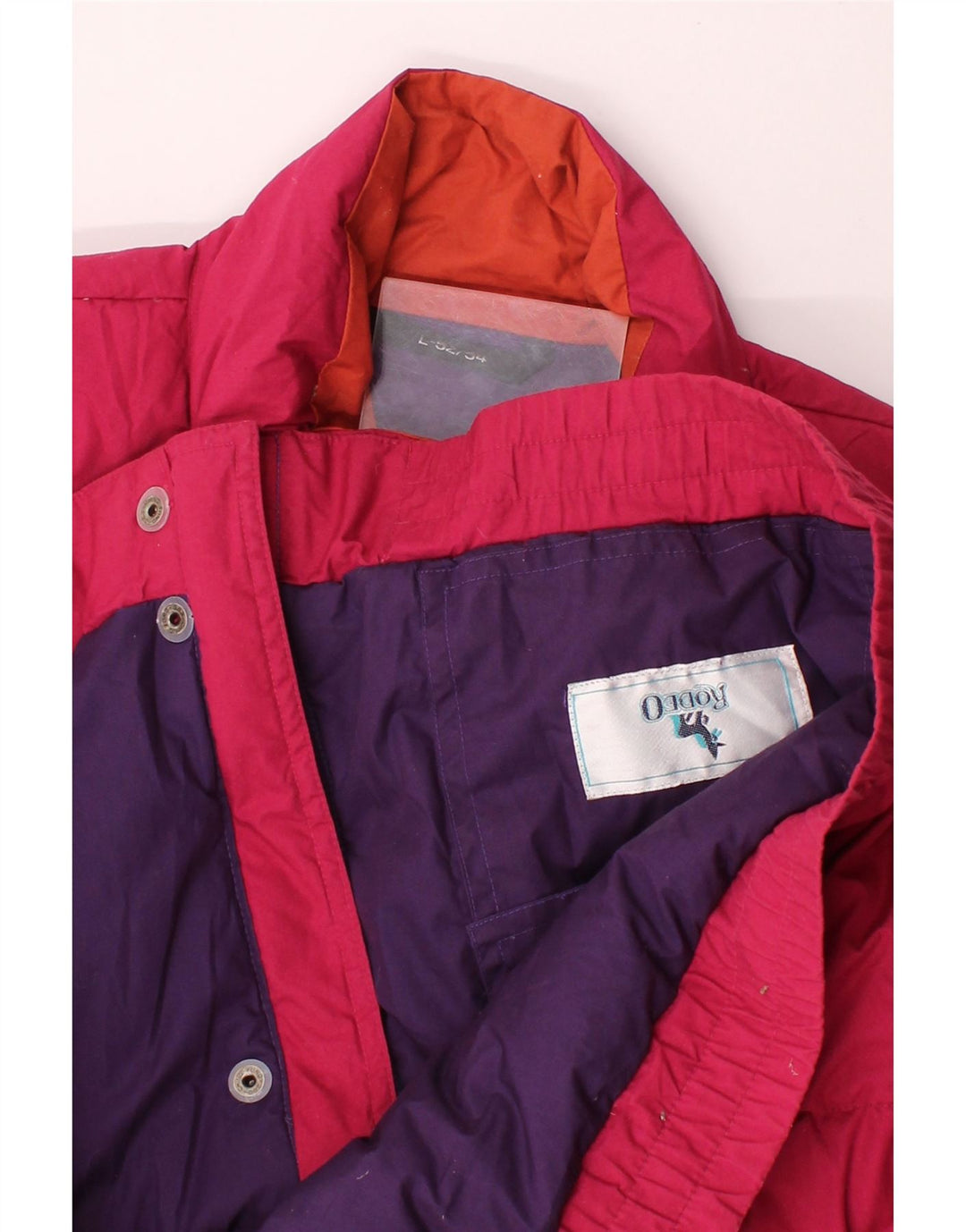 RODEO Mens Padded Gilet EU 52/54 XL Pink Vintage Rodeo and Second-Hand Rodeo from Messina Hembry 
