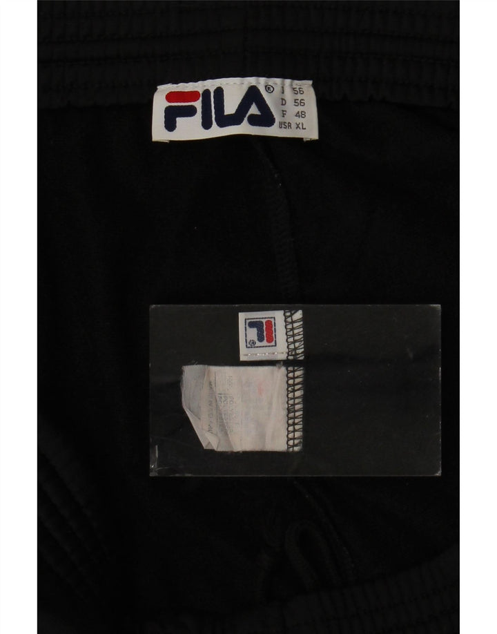 Fila muške trenirke hlače XL crni poliester