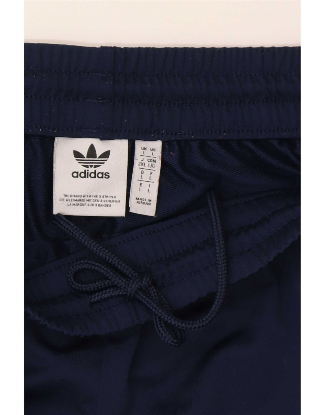 Adidas muške hlače za trenirku, velike tamnoplave poliesterske hlače
