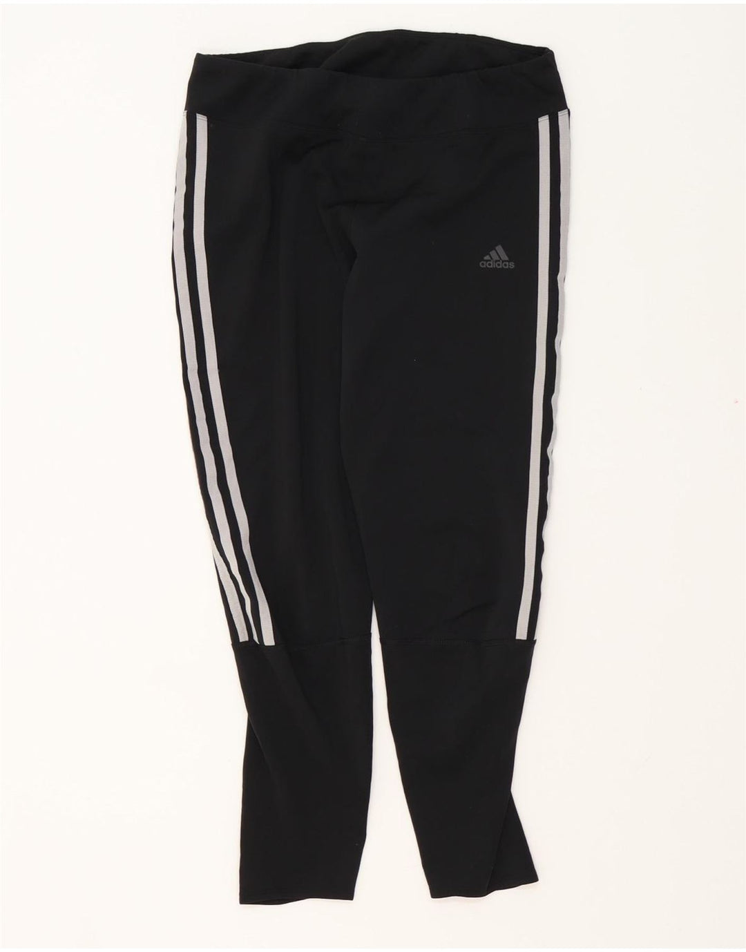 ADIDAS Ženske Aeroready Crop Leggings UK 12 Srednji crni poliester