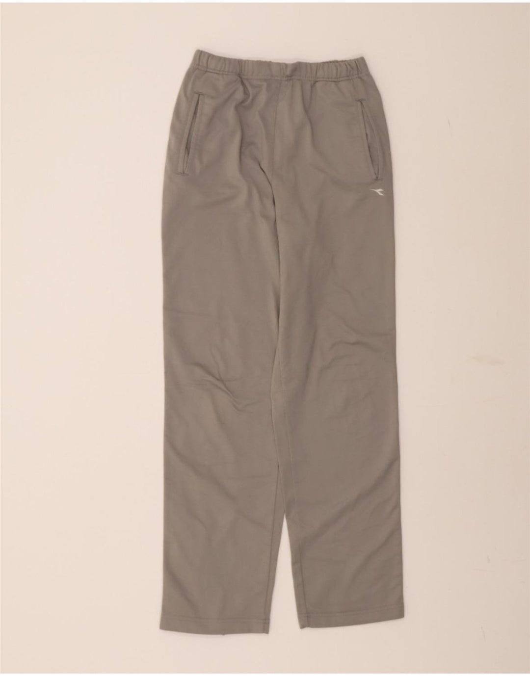 DIADORA Womens Tracksuit Trousers UK 8 Small Grey Polyester Vintage Diadora and Second-Hand Diadora from Messina Hembry 