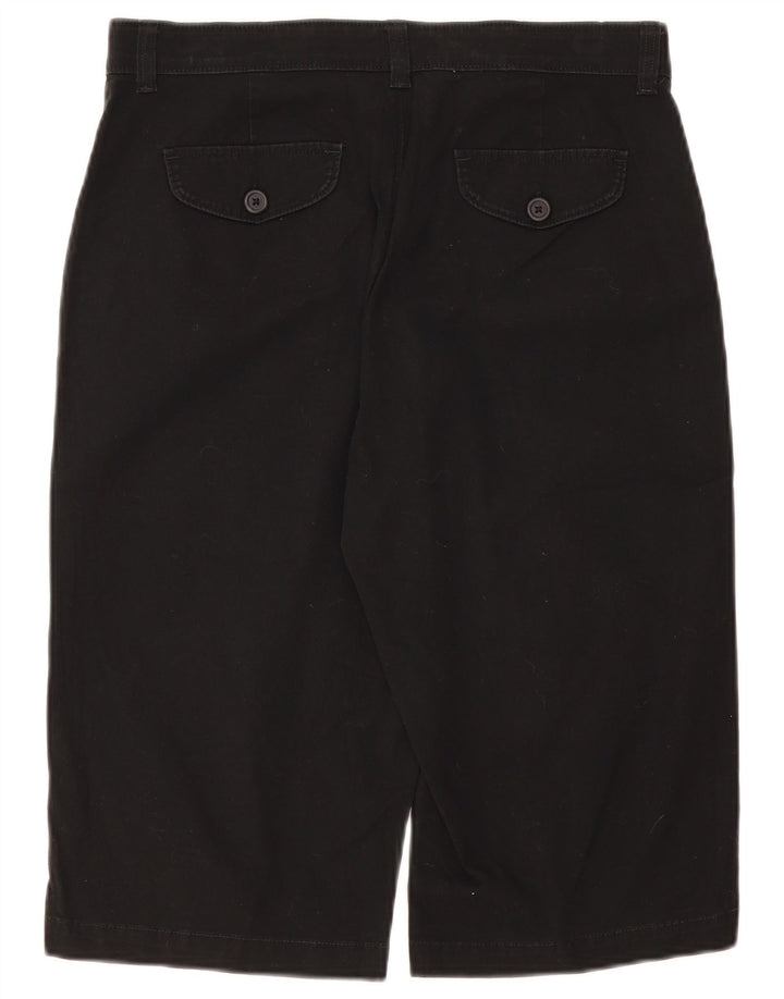 Lee ženske kargo kratke hlače US 10 Large W32 crni pamuk