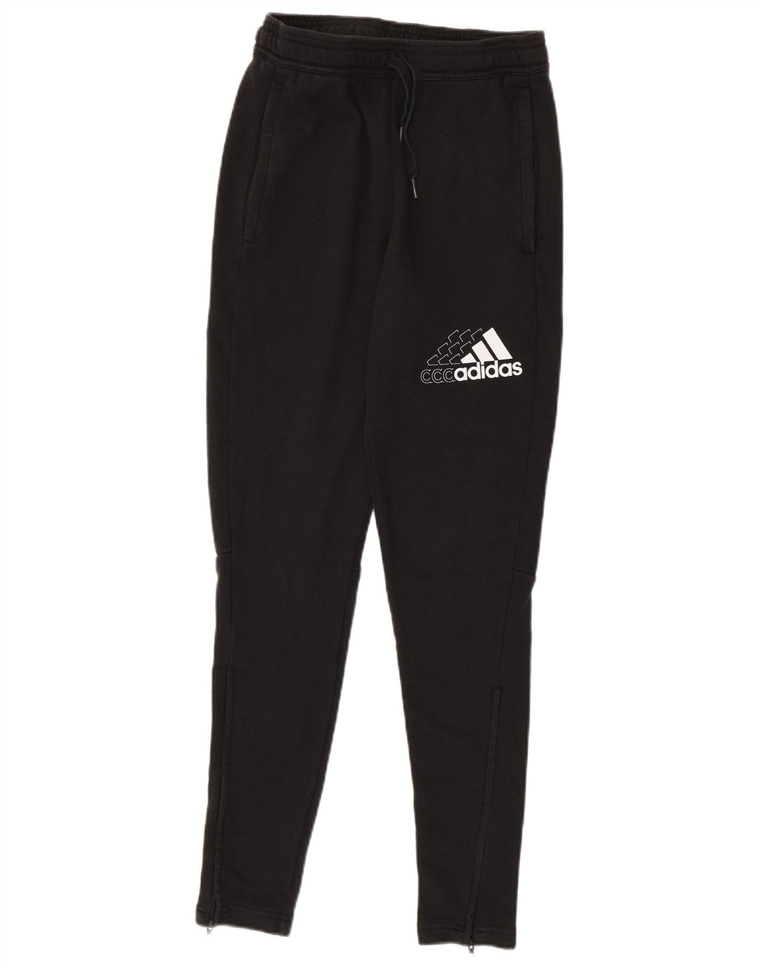 ADIDAS Muške trenirke Male crne pamučne hlače