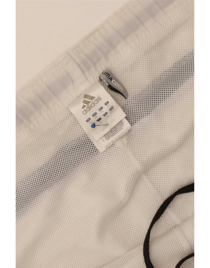 Adidas muške Climacool sportske kratke hlače 2XL bijeli poliester