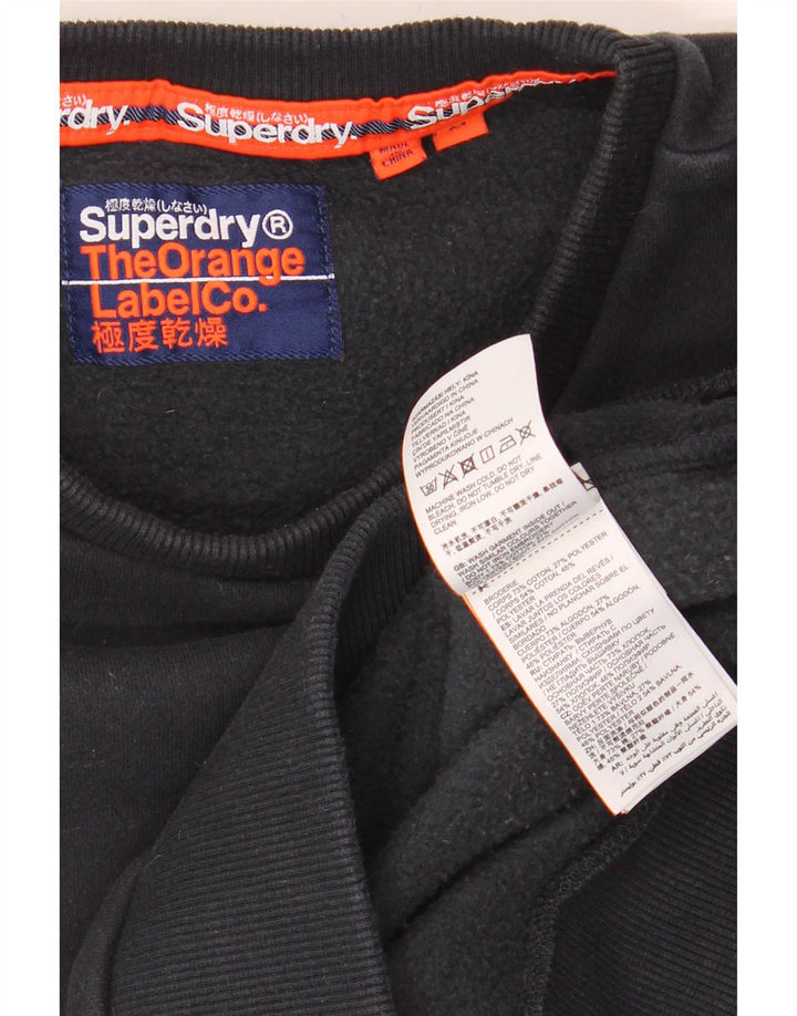 Superdry muški džemper srednjeg tamnoplavog pamuka