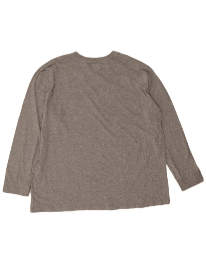 Dickies muška majica dugih rukava 2XL sivi flekasti pamuk
