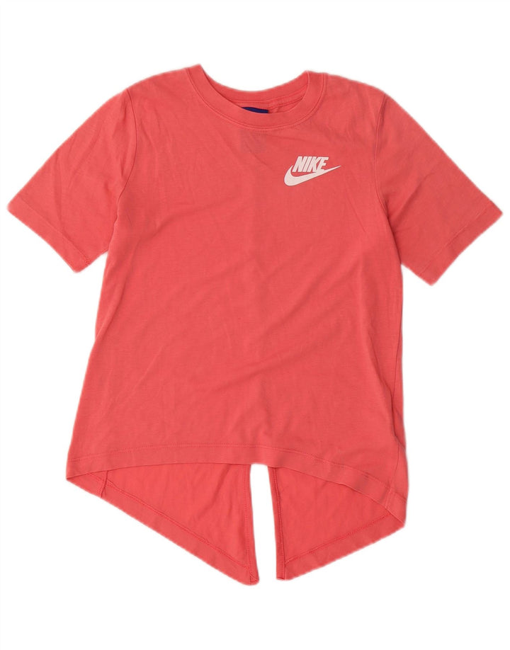 Nike majica kratkih rukava za djevojčice 10-11 godina srednje ružičasta poliester