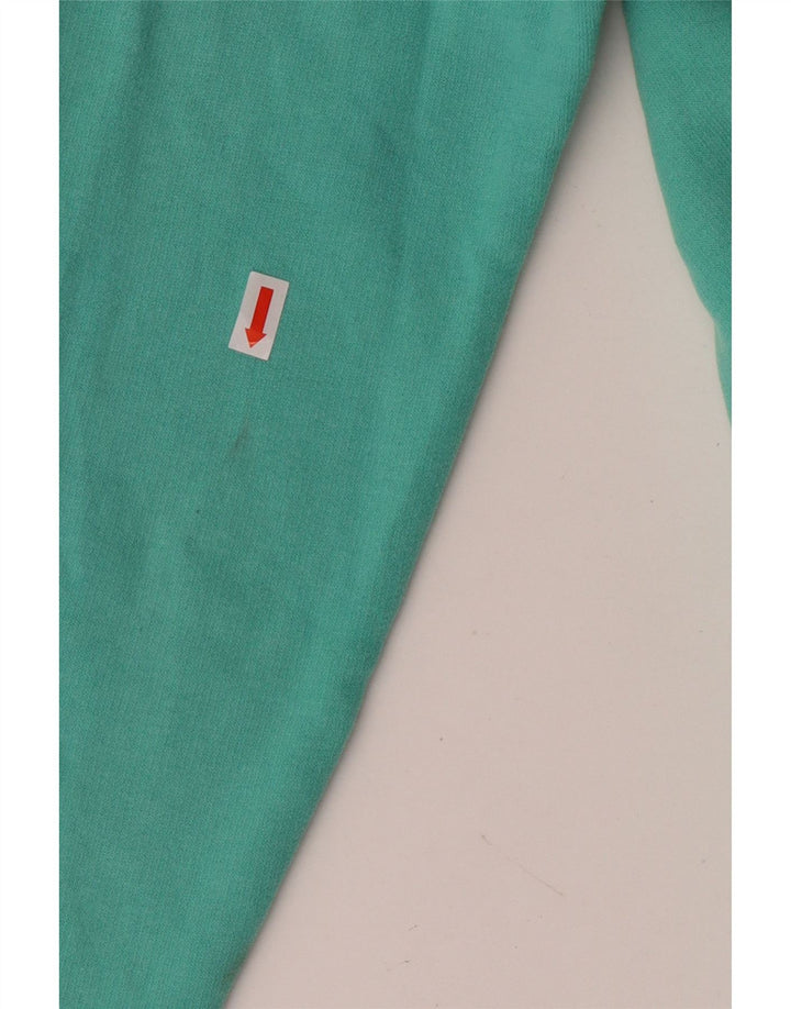 Superdry ženska majica s kapuljačom UK 12 Srednje tirkizni pamuk